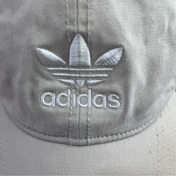 Adidas Originals Trefoil Hat Tan Strapback Adjustable Baseball Cap - Picture 2 of 7